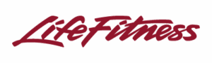 Logo life fitness rojo