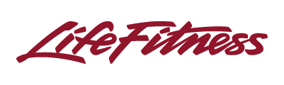 Logo life fitness rojo